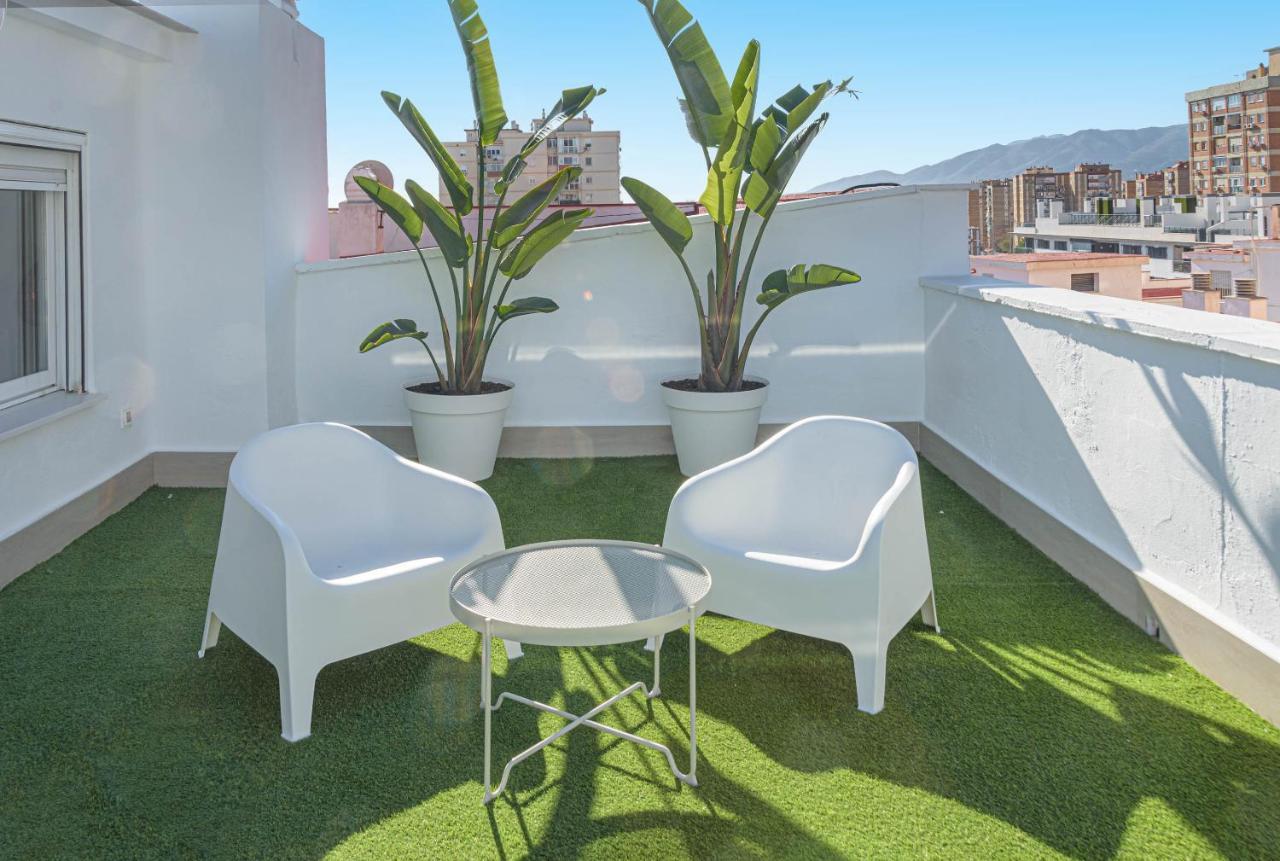 Wintowinrentals Exclusivo Atico Cerca De La Playa. マラガ エクステリア 写真